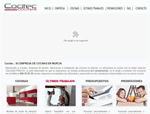 Tablet Screenshot of cocitec.com